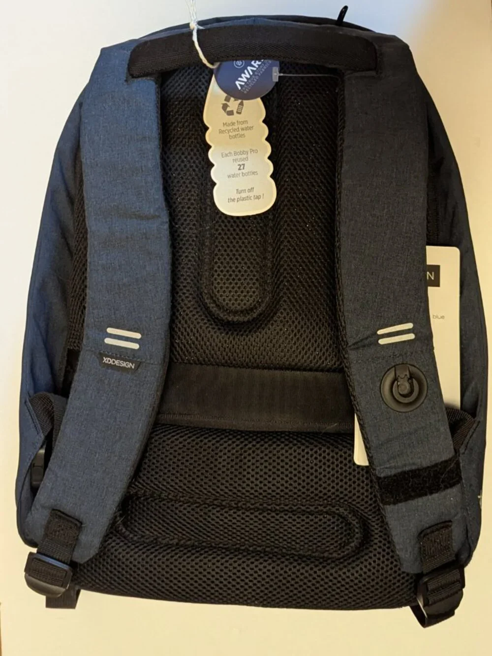 XD Design Bobby Pro Anti-theft backpack, blue